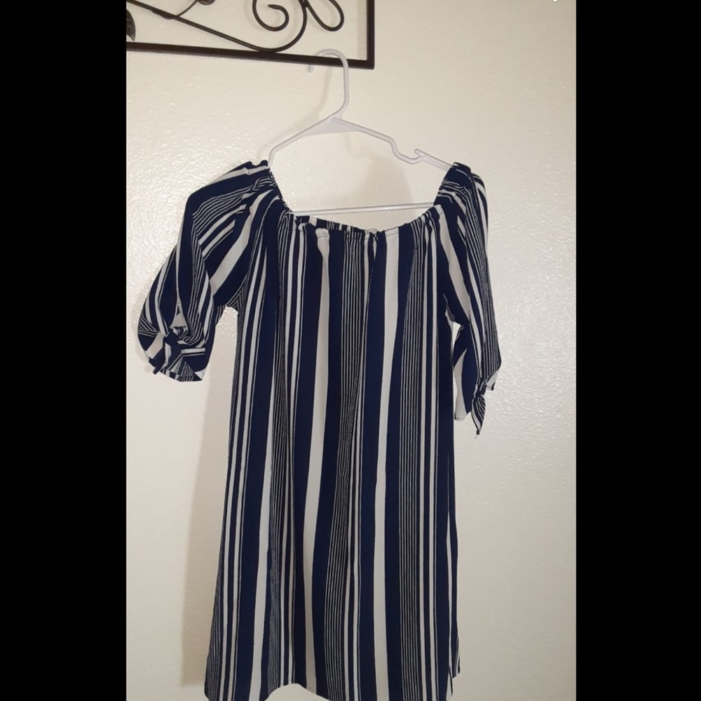 Off the shoulder dress